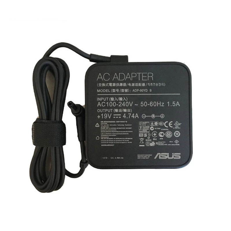01_90304817-4bd1-475f-8f02-54dc12591575_2048x2048.png Asus 19V 4.74A 90W AC Adapter For Asus ADP-90YD B Zenbook 15 UX533FD-A9030T, Zenbook UX560UQ-1C -- MPN: ASUS 90W 5.5*2.5mm - Image 1
