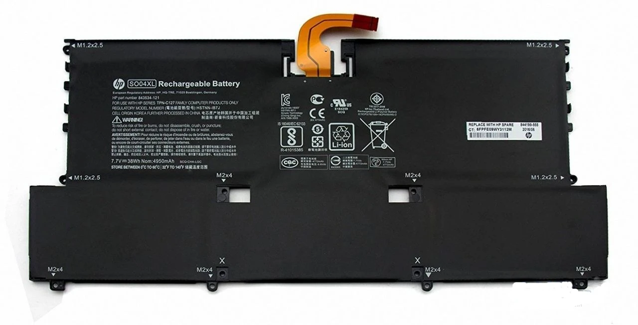 Untitled-1.png 7.7V 38Wh 4950mAh HP original SO04XL Laptop Battery compatible with HP Spectre 13 13-V016tu 13-v015tu 13-V014tu 13-v000 844199-855 - Image 1