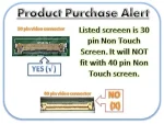 Lenovo G50-30 G50-45 G50-70 G50-80 Screen for Laptop (15.6 Slim, 30 Pin)